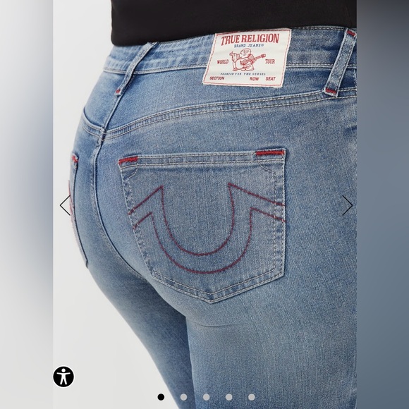 NWT Jennie Mid-Rise Curvy Skinny Jean w/ Raw Hem | Size: 28 | Medium Maze Runner - Picture 1 of 10